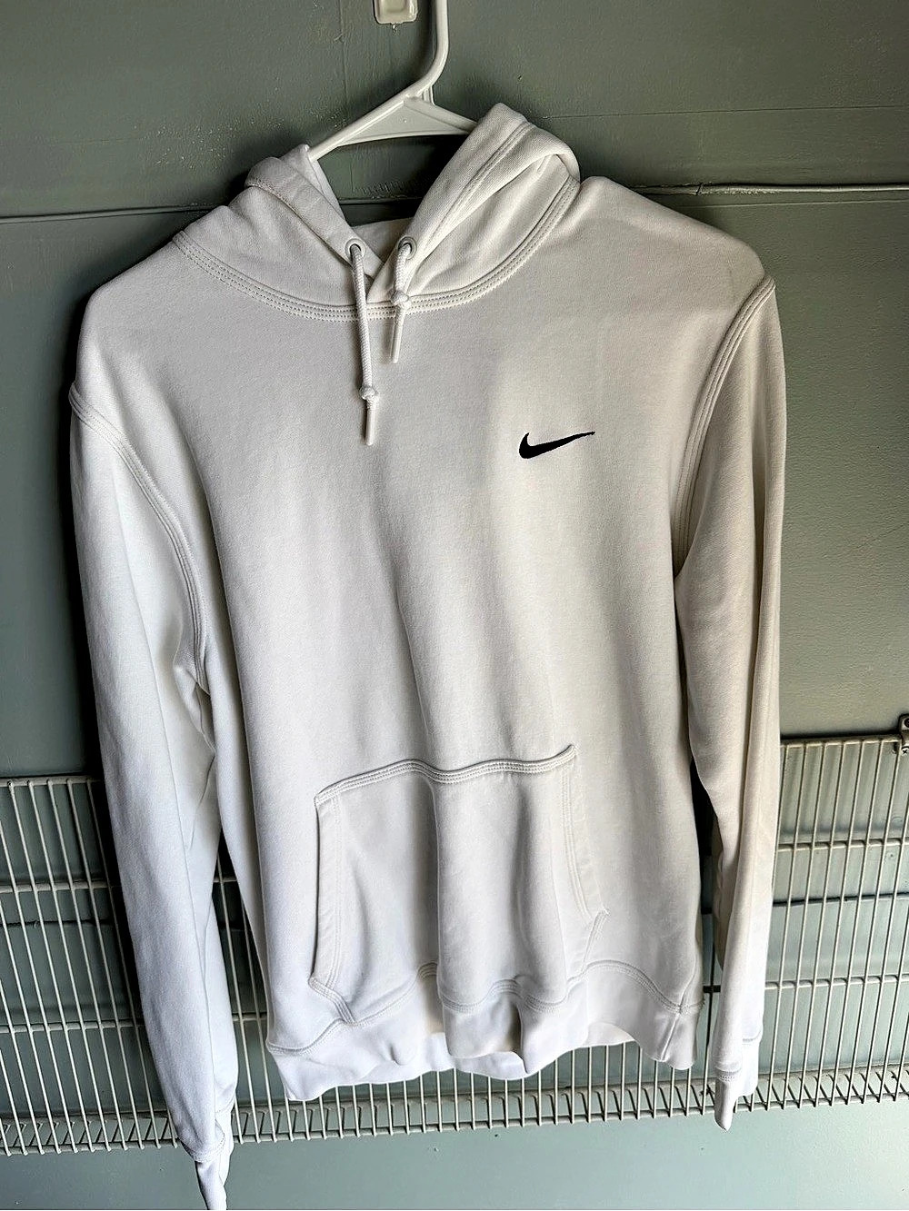 Nike Sportswear Club Fleece Pullover Hoodie White